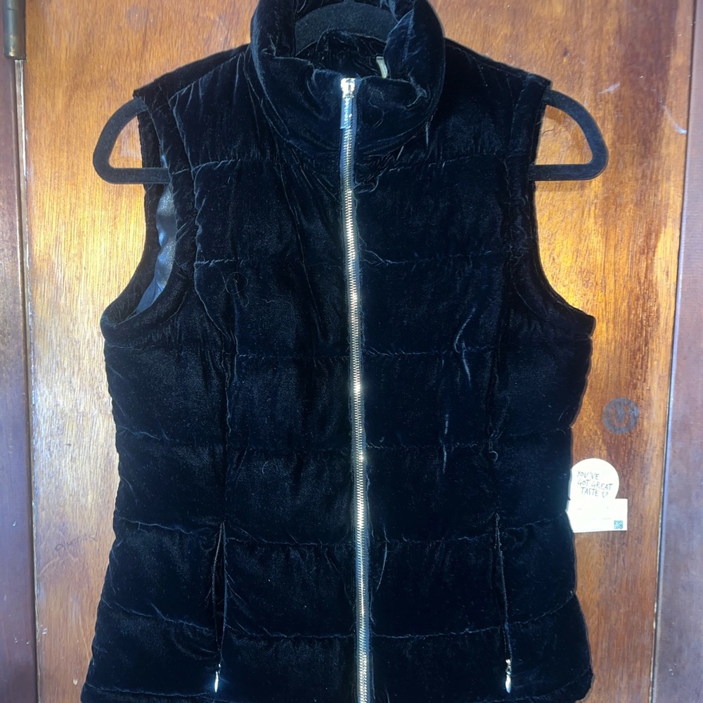 Calvin Klein velvet vest